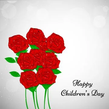 Illustration of elements of Childrens Day Background Stock Illustration