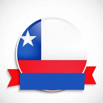 Illustration of elements of Chile's Independence Day Fiestas Patrias background イラスト素材