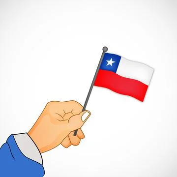 Illustration of elements of Chile's Independence Day Fiestas Patrias background Illustrazione stock