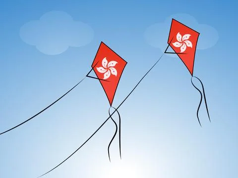 Illustration of elements of China National Day background イラスト素材