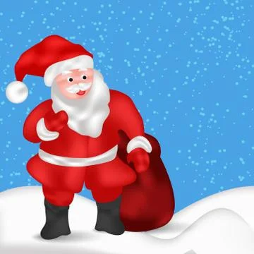 Illustration of elements of Christmas Background Stock Illustration