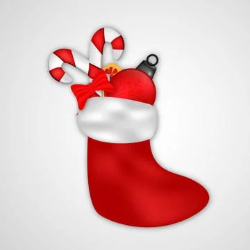 Illustration of elements of Christmas Background Stock Illustration