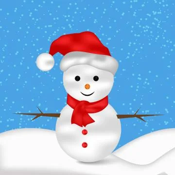 Illustration of elements of Christmas Background Illustrazione stock