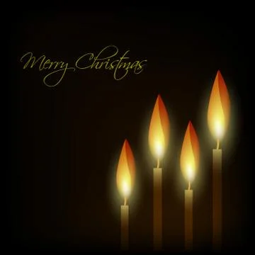 Illustration of elements of Christmas Background Illustrazione stock