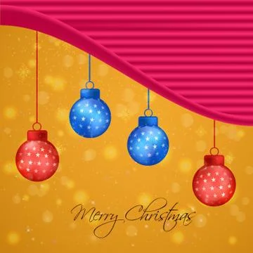 Illustration of elements of Christmas Background 스톡 일러스트