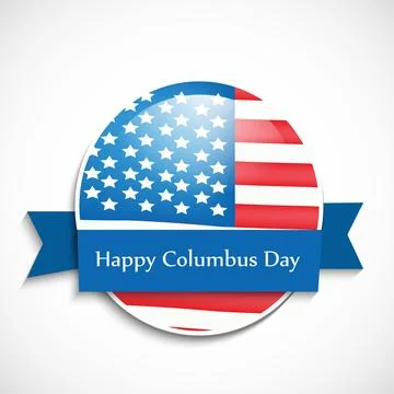 Illustration of elements of Columbus Day Background イラスト素材