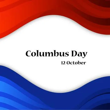 Illustration of elements of Columbus Day Background Stock Illustration