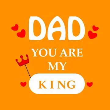 Illustration of elements of Fathers day background Illustrazione stock