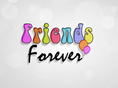 Illustration of elements of Friendship Day background Stock Illustration