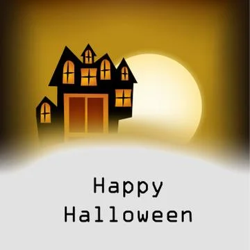 Illustration of elements of Halloween Background Stock Illustration