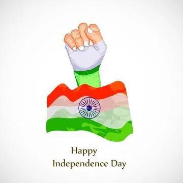 Illustration of elements of India Independence Day Background Stock Illustration