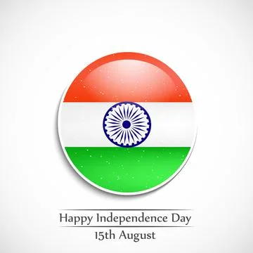 Illustration of elements of India Independence Day Background 스톡 일러스트