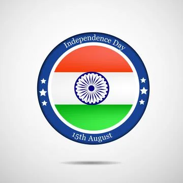 Illustration of elements of India Independence Day Background Stock Illustration