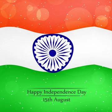 Illustration of elements of India Independence Day Background 스톡 일러스트