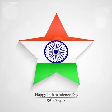 Illustration of elements of India Independence Day Background Stock Illustration