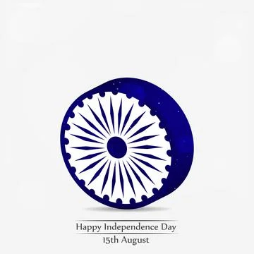Illustration of elements of India Independence Day Background 스톡 일러스트