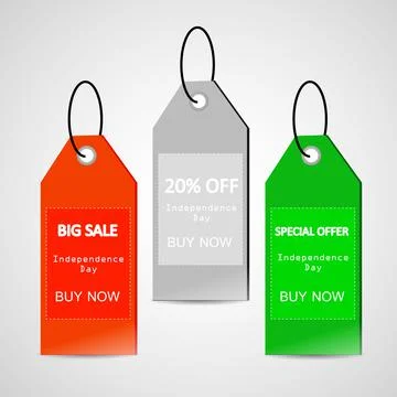 Illustration of elements of India Independence Day Background Stock Illustration