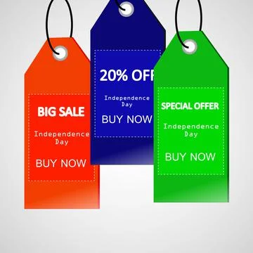 Illustration of elements of India Independence Day Background Illustrazione stock