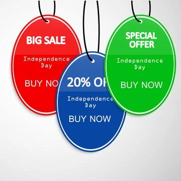 Illustration of elements of India Independence Day Background Stock Illustration