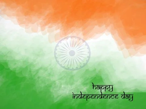 Illustration of elements of India Independence Day Background Stock Illustration