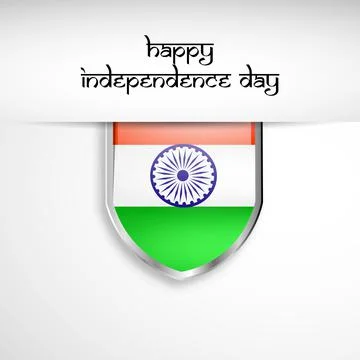 Illustration of elements of India Independence Day Background Stock Illustration