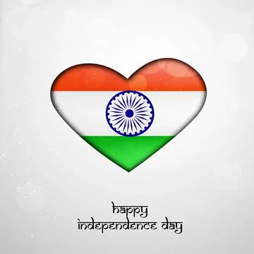 Illustration of elements of India Independence Day Background Stock Illustration
