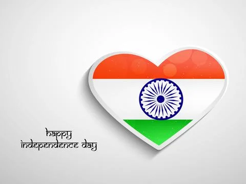 Illustration of elements of India Independence Day Background Stock Illustration