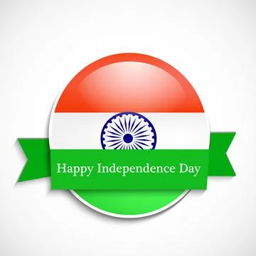 Illustration of elements of India Independence Day Background Illustrazione stock