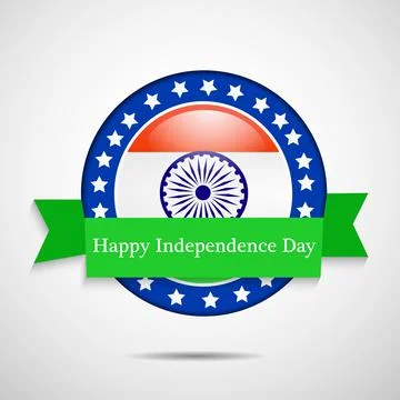 Illustration of elements of India Independence Day Background Stock Illustration