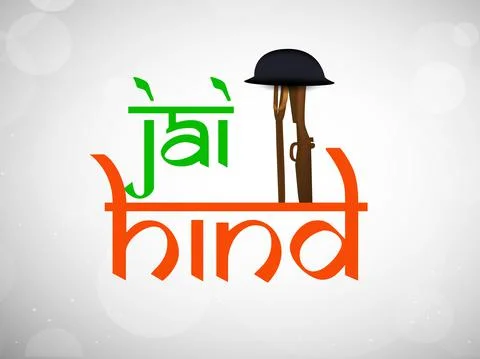 Illustration of elements of India Independence Day Background Stock Illustration