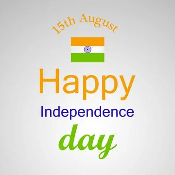 Illustration of elements of India Independence Day Background Stock Illustration
