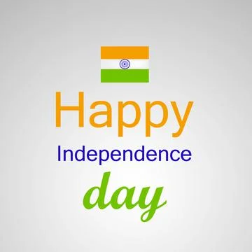 Illustration of elements of India Independence Day Background Stock Illustration