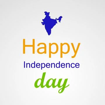 Illustration of elements of India Independence Day Background Illustrazione stock