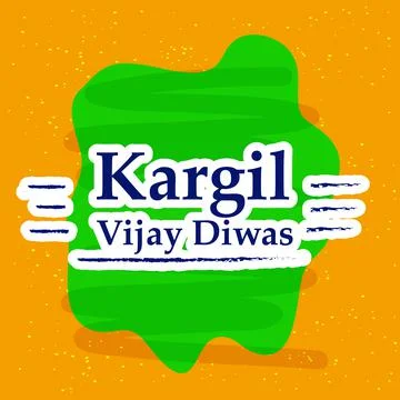 Illustration of elements of Indian Kargil Vijay Diwas background Stock Illustration