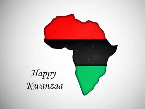 Illustration of elements of Kwanzaa Background. Illustration