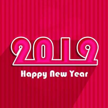 Illustration of elements of New Year Background イラスト素材