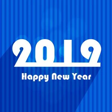 Illustration of elements of New Year Background Illustrazione stock