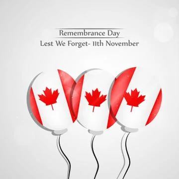 Illustration of elements of Remembrance Day background Illustrazione stock
