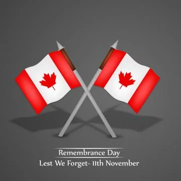 Illustration of elements of Remembrance Day background Stock Illustration