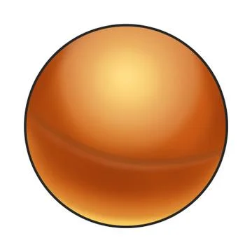 Illustration: Elements Set: Sport Ball: Ping Pong Ball. Fantastic Realistic Cart Stock Illustration