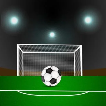 Illustration of elements of Soccer background イラスト素材
