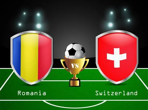 Illustration of elements of Soccer background Illustrazione stock