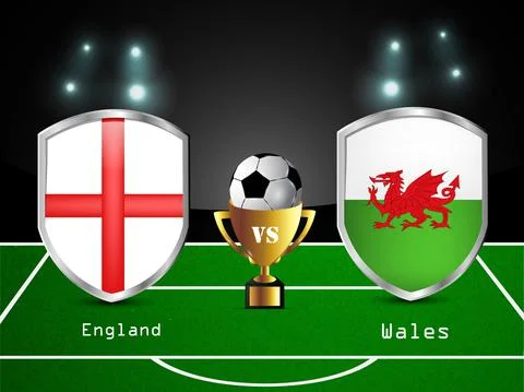 Illustration of elements of Soccer background Stock Illustration