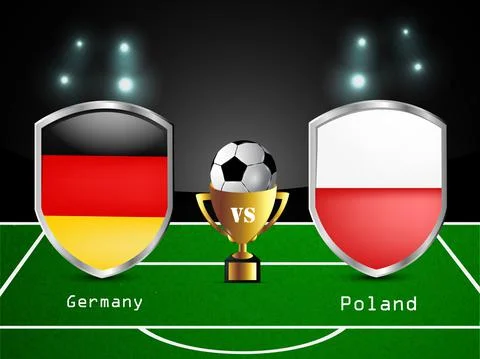 Illustration of elements of Soccer background Stock Illustration