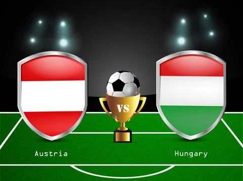 Illustration of elements of Soccer background 스톡 일러스트