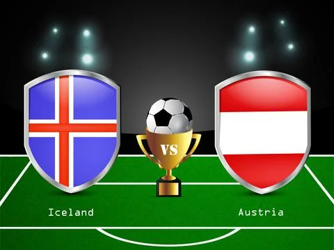 Illustration of elements of Soccer background Stockillustratie