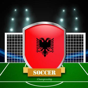 Illustration of elements of Soccer background イラスト素材