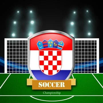 Illustration of elements of Soccer background イラスト素材