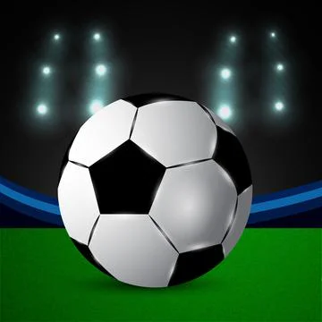 Illustration of elements of Soccer background イラスト素材