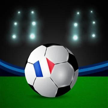 Illustration of elements of Soccer background イラスト素材